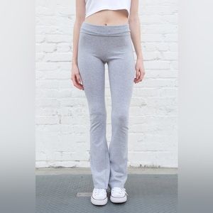 Brandy Melville Priscilla Pants in heather grey
